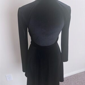 American Apparel | Dresses | Floral American Apparel Long Sleeve Mini Dress  | Poshmark